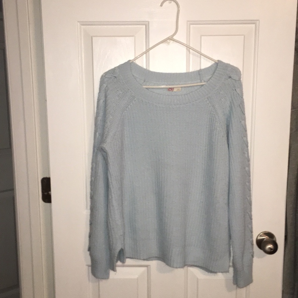 Blue sweater